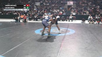 5A 190 lbs 1st Place Match - Akeem Mitchell, Volcano Vista vs Jacari Smith, Rio Rancho