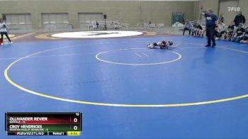 60 lbs Finals (2 Team) - Ollivander Revier, Buffalo vs Croy Hendricks, Fosston-Bagley Brawlers