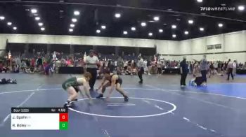 160 lbs Consolation - Jack Spahn, NY vs Rob Boley, OH