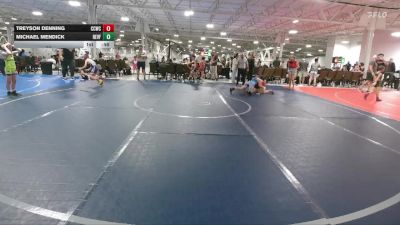 88 lbs Round 2 (3 Team) - Michael Mendick, Revival Freeze vs Treyson Denning, Capital City WC