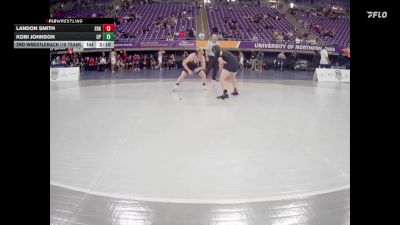125 lbs 2nd Wrestleback (16 Team) - Kobi Johnson, Providence (Mont.) vs Landon Smith, Embry-Riddle (Ariz.)