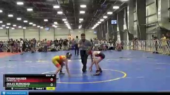 72 lbs Round 4 (6 Team) - Ethan Hauser, Combat WC vs Skiles Burkhead, VA Alchemy/Predator