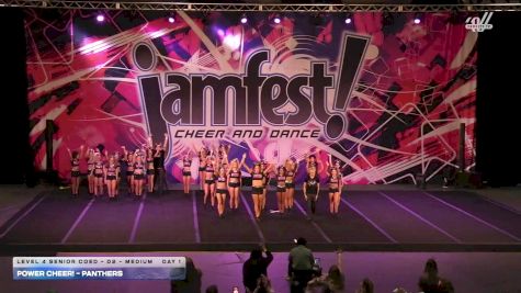 Power Cheer! - Panthers [2025 L4 Senior Coed - D2 - Medium Day 1] 2025 JAMfest Jacksonville Classic