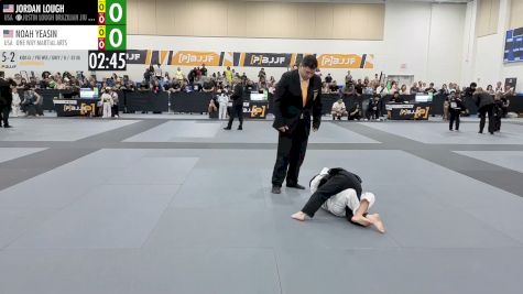 Jordan Lough vs Noah Yeasin 2026 PBJJF Pan American Jiu-Jitsu Championships