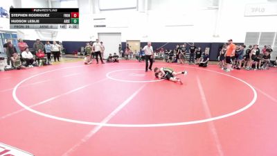 102 lbs Quarterfinal - Stephen Rodriguez, Front Royal WC-MS vs Hudson Leslie, Arsenal WV-MS
