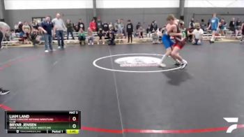 138 lbs Cons. Round 1 - Liam Land, CNWC Concede Nothing Wrestling Club vs Bryar Jensen, Omak Wrecking Crew Wrestling