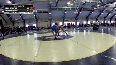 133 lbs Champ. Round 1 - Adan Benavidez, Unattached - Kent State vs Diego Stropko, Unattached
