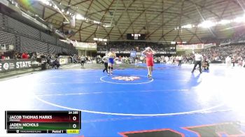 2A 285 lbs Champ. Round 1 - Jacob Thomas Marks, Prosser vs Jaden Nichols, Rochester