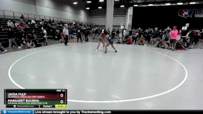 145 lbs Cons. Round 7 - Margaret Buurma, Michigan Revolution Wrestling Club vs Jayda Fulp, Silverback Wrestling Fort Worth