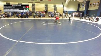 141 lbs Champ. Round 1 - Nicholas Schmucker, Liberty vs Carlens Lapaix, East Stroudsburg