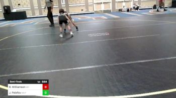 61 lbs Semifinal - Ryan Williamson, 951 Wc vs Julian Palafox, Southwest Stallions WC