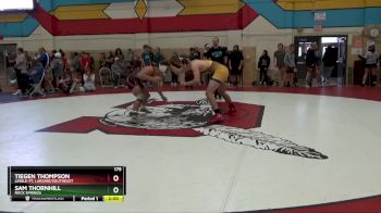 175 lbs Champ. Round 1 - Tiegen Thompson, Lingle-Ft. Laramie/Southeast vs Sam Thornhill, Rock Springs