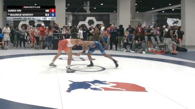 48 kg Champ. Rd Of 16 - James Hin, Dethrone Wrestling Club vs Maurice Worthy, New Jersey