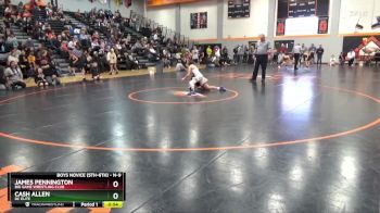 N-9 lbs Semifinal - Cash Allen, DC Elite vs James Pennington, Big Game Wrestling Club