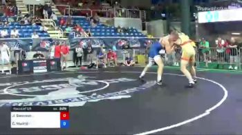 220 lbs Round Of 128 - Joseph Swanson, Illinois vs Caleb Madrid, California