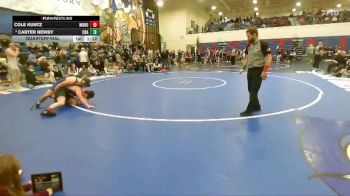 150 lbs Quarterfinal - Cole Kuntz, Mountain Home vs Carter Newby, Coeur D Alene