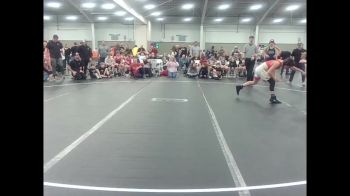 130 lbs Round 3 (10 Team) - Tobin McNair, Wolfpack WC vs Dennis Barker, Hanover Hawkeye