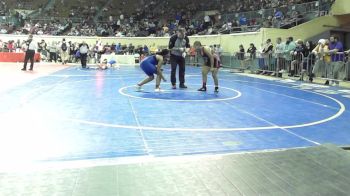 140 lbs Consi Of 8 #1 - Jahzara Hayes, Yukon Jr. High Girls vs Aryaih Watkins, Hefner Middle School