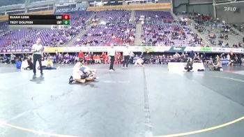 141 lbs Placement Matches (16 Team) - Elijah Lusk, Lander vs Troy Dolphin, Wisconsin-Parkside