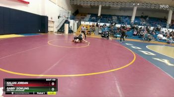 140A Round 3 - Nalani Jordan, Powell vs Gabby Dowling, Greybull/Riverside