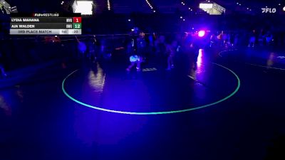 145 lbs Round 4 - Madilyn Thompson, Champions Wrestling Club vs Cara Andrews, Star Valley