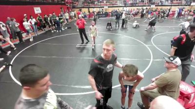 88-94 lbs Champ. Round 3 - Kye Rollheiser, 208 Spartan WC vs James Sender, Idaho