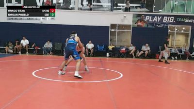174 lbs Rr Rnd 3 - Thiago Silva, GPS Blue - HSC vs Jordan Polillo, Centurion - HSC