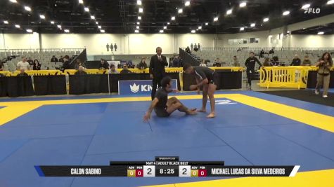 Michael Lucas Da Silva Medeiros vs Calon Sabino 2025 World IBJJF Jiu-Jitsu No-Gi Championship