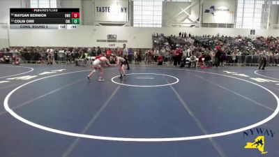 83 lbs Cons. Round 2 - Raygan Bennion, Olean Wrestling Club vs Colin Orr, Club Not Listed
