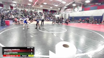 113 lbs Champ. Round 2 - Anthony Barraza, Central Union vs Brandon Basto, Del Norte