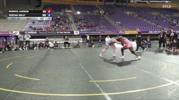 207 lbs Placement Matches (16 Team) - Shenita Lawson, North Central College vs Tristan Kelly, McKendree University