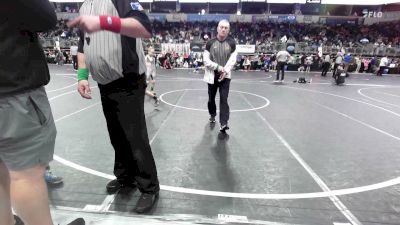 66 lbs Quarterfinal - Wesley Hoefling, Siouxland Wr Ac vs Harrison Zajic, Topeka Blue Thunder