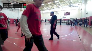 135 lbs Cons. Round 2 - Abigail Curtis, Temecula Valley vs Jessica Lopez, Eisenhower