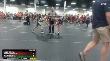 98 lbs Round 5 (6 Team) - Jake Benyo, Purge GT Anarchy vs Caden Codd, Headhunters Black