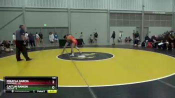 106 lbs Semis & 1st Wrestleback (8 Team) - Mikayla Garcia, California vs Caitlin Rankin, Virginia