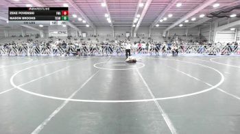 100 lbs Rr Rnd 2 - Zeke Povenski, Felix Wrestling Academy vs Mason Brooks, Team RJN