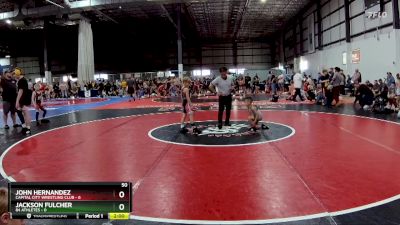 50 lbs Finals (4 Team) - John Hernandez, CAPITAL CITY WRESTLING CLUB vs Jackson Fulcher, 84 ATHLETES