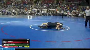 152 lbs Cons. Semi - Wesley Harvey, Bishop Ryan vs Riley Odden, Rugby