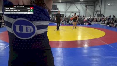 145 lbs Cons. Semi - Noa Arnold, Simpson vs Tatum Levendahl, Dubuque