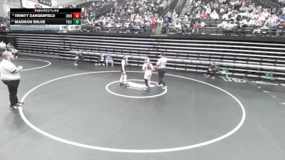 4A 135 lbs Cons. Round 1 - Madison Enloe, Tooele vs Trinity Dangerfield, Jordan