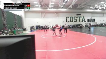 215 lbs Champ. Round 2 - Matthew Casas, Beaumont vs Esteban Calderon, Alhambra