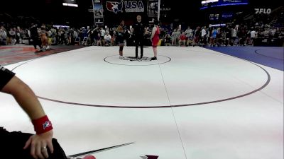 190 lbs Cons 16 #2 - Lillian Harned, KY vs Braya Andrews, AZ