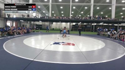 120 lbs Khole Perez, Illinois vs Olivia Kearns, Pennsylvania Blue