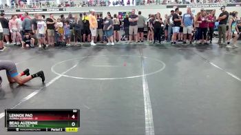 80 lbs Quarterfinals (8 Team) - Lennox Pao, Florida Scorpions vs Beau Auzenne, Cocoa Beach WC