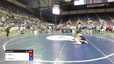 120 lbs Cons 64 #1 - Garrett Head, OR vs Abimael Casino, OK