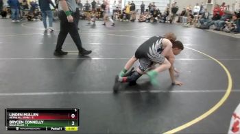 95 lbs Round 1 (4 Team) - Linden Mullen, Metro All Stars vs Brycen Connelly, Ninja Killer