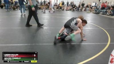 95 lbs Round 1 (4 Team) - Linden Mullen, Metro All Stars vs Brycen Connelly, Ninja Killer