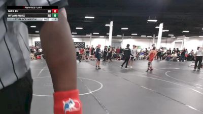 115-120 lbs 1st Place Match - Max Lu, Haverford vs Rylan Reitz, Rush