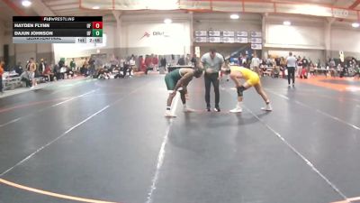 174 lbs Quarterfinal - Dajun Johnson, UW Parkside vs Hayden Flynn, Ashland University