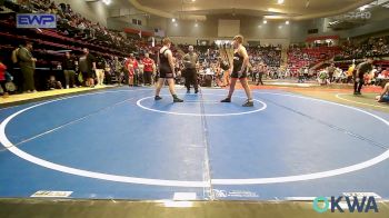 Rr Rnd 3 - Daegen Gwinn, Pawhuska Elks Takedown vs Colt David, Coweta Tiger Wrestling